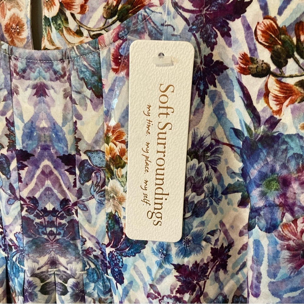 NWT Soft Surroundings Coloures Top - Picture 5 of 7